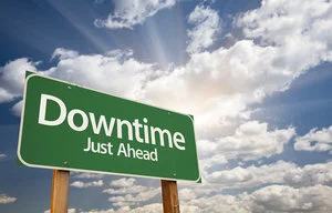 Downtime just ahead