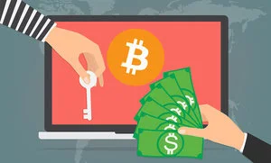 Money, key, and bitcoin