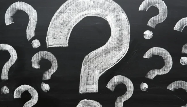 Question marks